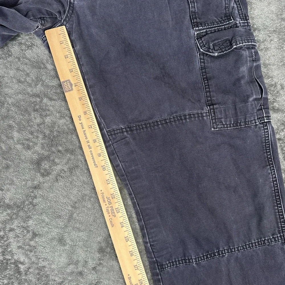 5.11 Tactical Series Cargo Pants Men Size 36x32 Navy Blue Distressed